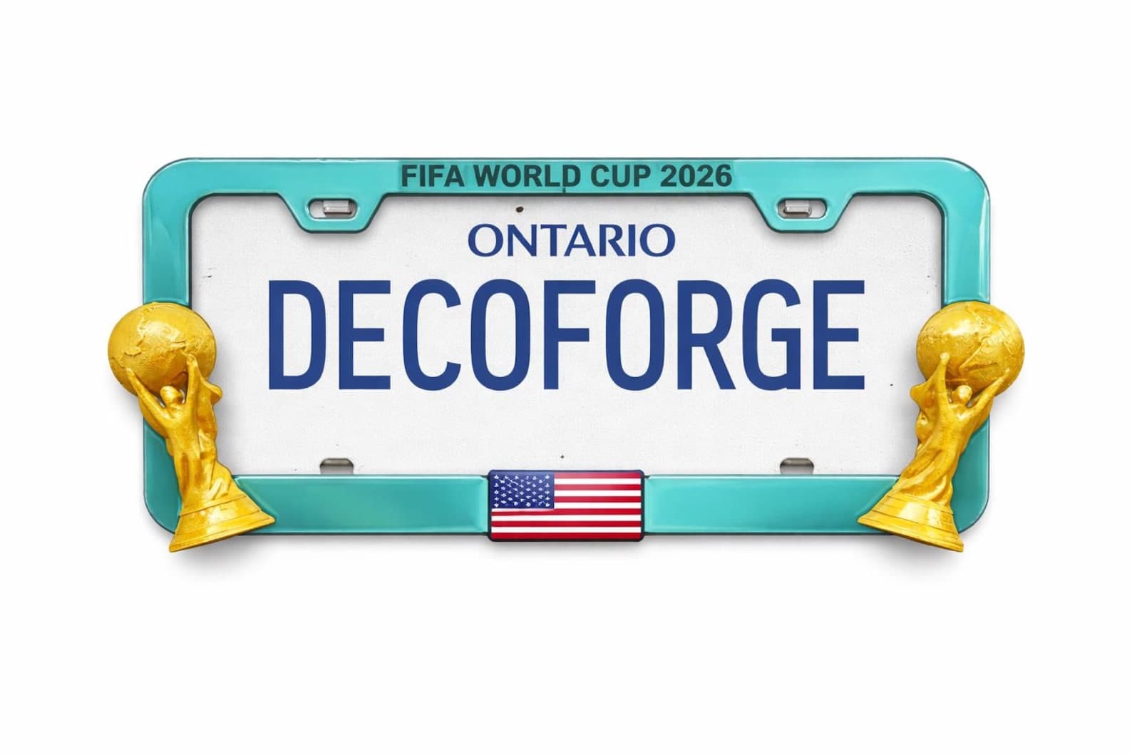 FIFA World Cup 2026 License Plate Frame handmade license plate frame